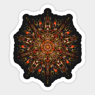 mandala 1 Sticker